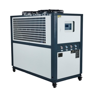 เครื่องทำน้ำเย็นอุตสาหกรรมคุณภาพสูงพร้อมเกจวัดแรงดันสูงและต่ำ - Product Image 1