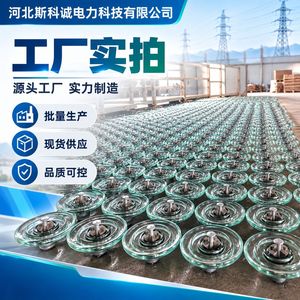 ฉนวนแก้วเทมเปอร์แบบดิสก์สำหรับสายไฟฟ้าแรงสูงชนิดแขวน - Product Image 3