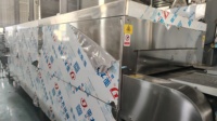 Machine de séchage alimentaire électrique à vapeur et à gaz, personnalisable, avec bande transporteuse en maille multicouche en acier inoxydable, pour poivre, ail et herbes aromatiques