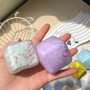 Handmade Building Block Squishy <b>Ball</b> Toy Slow Rebound <b>Squeeze</b> Toy Stress Relief Fidget Toy for Kids Adults - Product Image 1