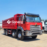 Camion benne basculante d'occasion Sinotruk Howo NX N7 8x4, 40-50 tonnes