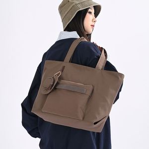 Ensemble de 2 sacs fourre-tout en toile avec logo personnalisé, sac à main en toile écologique pour femmes et filles - Product Image 4