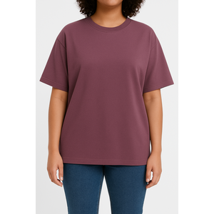 Fornitore B2B di T-shirt oversize personalizzate in cotone - morbide e durevoli per donne. - Product Image 3
