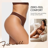 Venta al por mayor OEM ODM: Bragas tipo tanga de nailon sin costuras, transpirables, invisibles, de cintura baja, lisas, 7 unidades/paquete, personalizables para mujer.