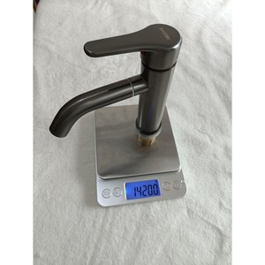 Robinet de lavabo monocommande à poser sur le plan, avec cartouche céramique, en laiton, pour lavabo de salle de bain - Product Image 5