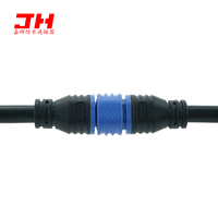 Connecteur de câble étanche à verrouillage rapide M16 pour lampe d'usine LED extérieure série 2 3 4 5 6 8P pour ligne de tunnel d'ingénierie