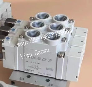 Componente de Automatización Industrial de Control Direccional Solenoide de 3/5 Vías SMC SY5320-5DZ-C6 Original - Product Image 3