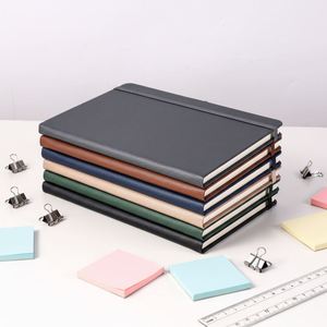 สมุดบันทึกปกแข็ง/ปกอ่อน หนัง PU ขนาด A5 สำหรับโปรโมชั่น พร้อมโลโก้สั่งทำพิเศษ - Product Image 1