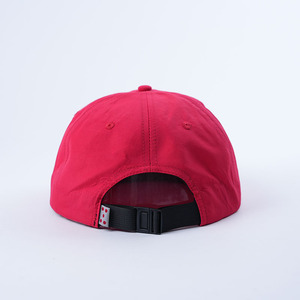 Chất lượng cao 6-Panels <span class=keywords><strong>Red</strong></span> không có cấu trúc <span class=keywords><strong>Snapback</strong></span> cap thêu logo Nylon vải bán buôn phẳng vành <span class=keywords><strong>hat</strong></span> - Product Image 4