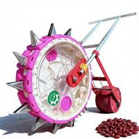 Semoir manuel à rouleaux de haute précision, haute productivité, pour semis de céréales