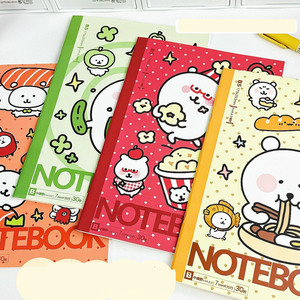 Cuaderno de 30 Páginas con Diseño de Oso de Anime, para Estudiantes, Papelería, Cuaderno de Dibujos Animados, Bonito Diario B5, Diario Escolar con Líneas Horizontales - Product Image 5