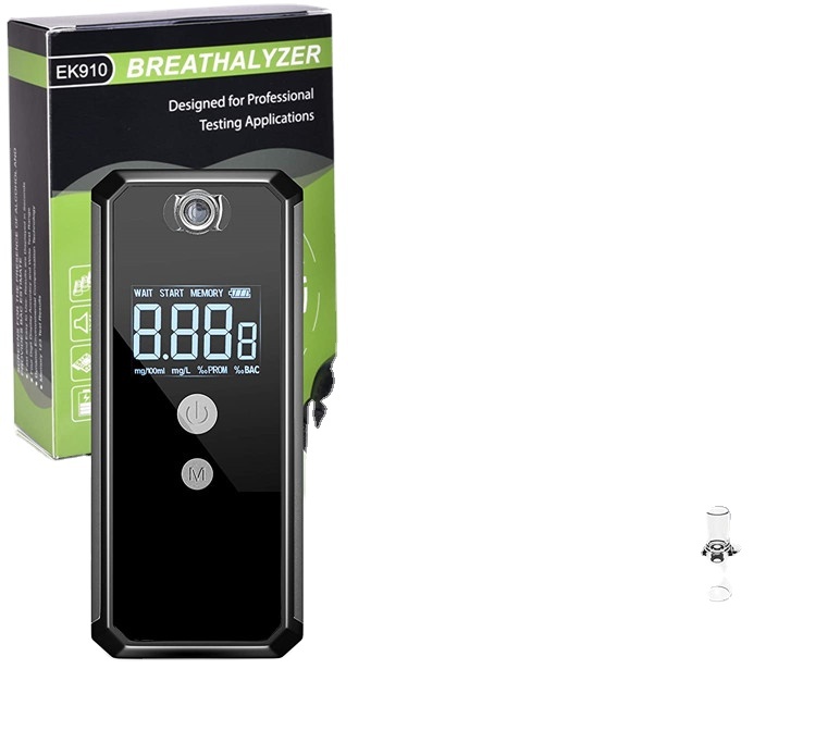 Professional VA Display Alcohol Tester Best Fuel Cell Sensor Breathalyzer for Everyone Breath Test