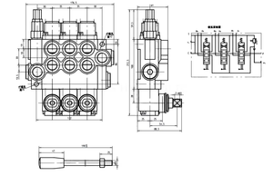 Válvula de Control Direccional Hidráulica Manual de 3 Vías P40-G12 |   Fabricante, Proveedor Mundial, Soluciones Hidráulicas Personalizadas OEM y ODM - Product Image 6