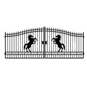 Nouvelle <span class=keywords><strong>Porte</strong></span> d'entrée en <span class=keywords><strong>fer</strong></span> écologique, anti-rouille, galvanisée à chaud, anti-UV, durable, avec revêtement en poudre, disponible en différentes tailles, petite <span class=keywords><strong>porte</strong></span> - Product Image 6
