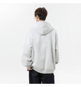 Chaqueta con Capucha Reversible de Contraste de Color, Estilo Vintage, Doble Cremallera, Oversize, Gruesa, Unisex, para Invierno, Estilo Urbano - Product Image 3