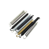 Ressort de compression hélicoïdal sur mesure en acier au carbone à extrémités fermées, haute résistance, pièce industrielle