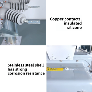 Interruptor de Aislamiento de Alta Tensión al Vacío para Exteriores ZW20-12/630A 10KV, Montado en Poste, Inteligente con Dispositivo de Seguridad - Product Image 2