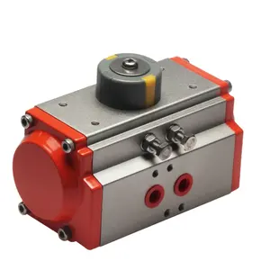 Aluminium Dubbelwerkende Pneumatische Rotary Actuator Voor Bal/Vlinderklep