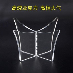 Base de présentation transparente pour ballons de basket, de football, de volley-ball et de rugby, organisateur de bureau polyvalent, épaisseur de 0,8 mm - Product Image 3