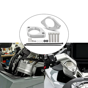 Kit Rialzo <span class=keywords><strong>Manubrio</strong></span> CNC in Alluminio per BMW R1300RS 2025 - Distanziatore di Altezza e Morsetto per <span class=keywords><strong>Manubrio</strong></span> <span class=keywords><strong>Moto</strong></span> - Accessori di Aggiornamento - Product Image 4