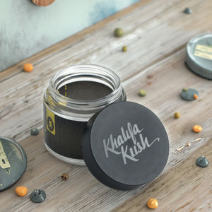 Cannacoast Custom Logo Printing Child Resistant CR Clear <b>Glass</b> 5S Jar Bottle <b>Container</b> 1oz 2oz 3oz Plastic for Dry Flower Herb - Product Image 1