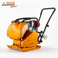 Compacteur de plaques vibrantes pour routes en asphalte à moteur essence ZUJI certifié CE PC60