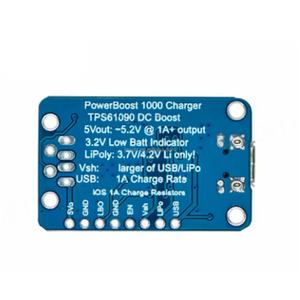 2465 PowerBoost 1000 <b>Charger</b> Rechargeable 5V <b>Lipo</b> USB Boost - Product Image 5