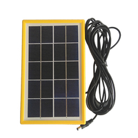 Système d'éclairage solaire LED portable mini 10W à 30W pour la maison, le camping en intérieur ou en extérieur