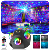 Projecteur Laser LED Double Effet 2-en-1 pour Scène, Effet Ondulation d'Eau, Lumière d'Ambiance pour Fêtes, Bars et DJ - Vente en Gros