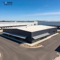 Solutions de construction de bâtiments scolaires en structure acier multi-étages personnalisées, certifiées CE, construction métallique lourde pour bureaux et supermarchés