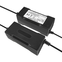 Penjualan Panas Charger 63V 2A 15S untuk Moped 18650 Skuter Charger Baterai Lithium Li-ion 55.5V