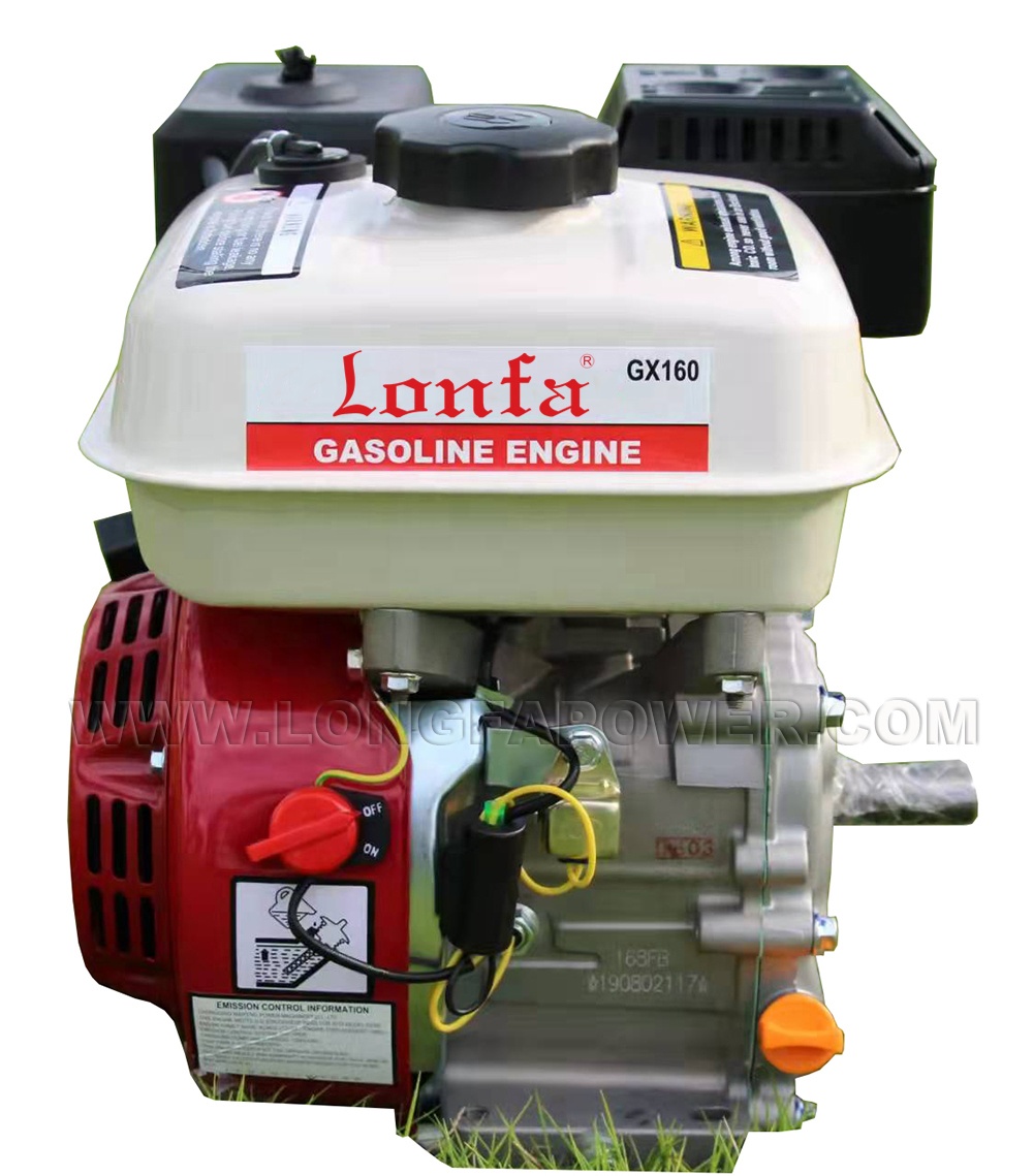 Ship Engine OEM Brand 5.5hp 6.5hp GX160 GX200 4 Stroke Small Petrol Gasoline Engine For Marine Ship Outboard Inboard Boat Machines Machinery