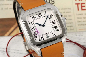 Elegante y Sofisticado Reloj Mecánico Automático con Correa de Cuero de Becerro Marrón y Ventana de Calendario para una Lectura Clara - Product Image 2