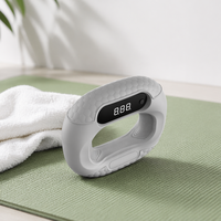 Poignée électronique en silicone épaisse résistante à l'usure, compteur intégré, équipement de fitness pour avant-bras à charge variable