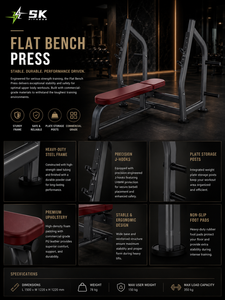 SK-Commercial Appareil de <span class=keywords><strong>musculation</strong></span> pour salle de sport, <span class=keywords><strong>Presse</strong></span> <span class=keywords><strong>pectorale</strong></span> horizontale indépendante, Machine à charge de plaques en acier Q235 de 3,0 mm - Product Image 2