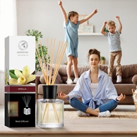 Diffuseur de parfum sans flamme élégant et minimaliste de 200 ml, répulsif anti-moustiques ; Options personnalisées disponibles ; Vente directe d'usine ; Pour l'intérieur