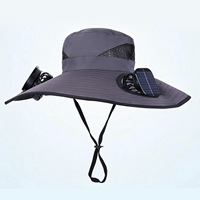 Chapeau de pêche multifonctionnel portable à énergie solaire pour l'été, avec ventilateur intégré pour la pêche à la carpe et la randonnée en extérieur – Offre Spéciale