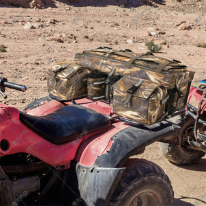 Sac de rangement arrière pour moto tout-terrain, sac de transport camouflage en Oxford pour ATV - Product Image 1