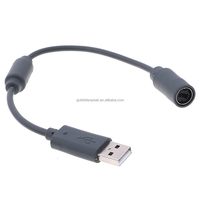 Pour Xbox 360 Controller Breakaway Cable USB Extension PC Adaptateur avec cordon de connexion en plastique durable