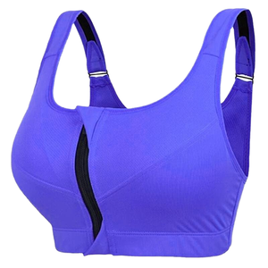 Women Workout Training Bra V Neck U Back Sports Fitness Tank <b>Top</b> Gym Yoga Wear Bra Active Wear High Quality Activewear Supplier - Product Image 4