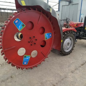 Cultivadora de discos de gran escala para excavación de zanjas, máquina de zanjado para construcción de carreteras de cemento, asfalto y pavimento bituminoso - Product Image 5