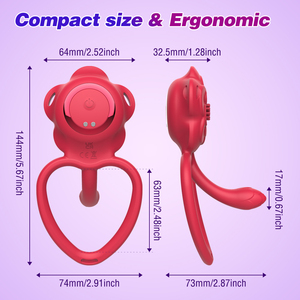 Dispositivo Portátil Ergonómico de Silicona Líquida, Compacto, Impermeable IPX6, OEM ODM - Product Image 2