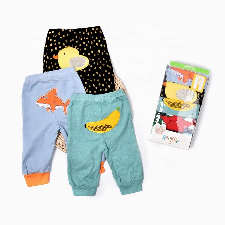 Cute Cartoon Pattern Boys Harem Pants Cotton Children's Pants Baby Pants Baby Clothing Sets