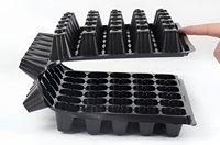 Plateau de semis multi-cellules en plastique pour jardin domestique, serre, herbes et fleurs – Plateau de germination et de culture