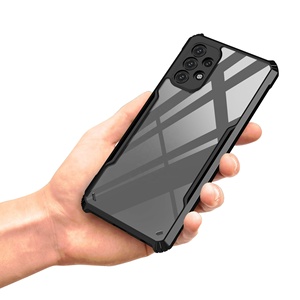 Étui de téléphone transparent 2021 pour Samsung <span class=keywords><strong>A32</strong></span> A72 A52 A02S 5G TPU PC Étuis de téléphone portable antichoc pour Samsung Galaxy <span class=keywords><strong>S21</strong></span> Plus - Product Image 6