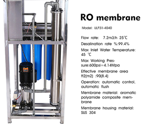 Sistema de Tratamiento de Agua por Ósmosis Inversa Residencial de Acero Inoxidable 304, Mini, Pequeño, de 1500 3000 <span class=keywords><strong>GPD</strong></span> 250 500 LPH, para Agua del Grifo - Product Image 3