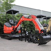 Mini-excavatrice sur chenilles de 2,5 tonnes à moteur EPA, petite pelle hydraulique compacte pour la construction et l'agriculture – Meilleures ventes