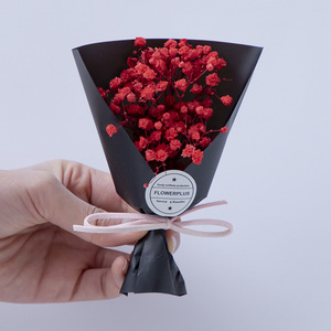 Mini bouquet de fleurs séchées, fleurs éternelles, souvenirs, cadeaux de Noël, bouquets de savon, boîtes cadeaux, roses - Product Image 5