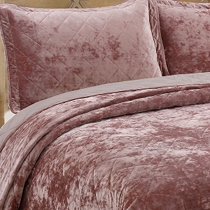 Bán Buôn Chất Lượng Cao Nhung Bông Poly Làm Đầy Gối Tấm Ga Trải Giường Quilted Đặt Ga Trải Giường Hộ Gia Đình Bộ Đồ Giường Đặt - Product Image 4