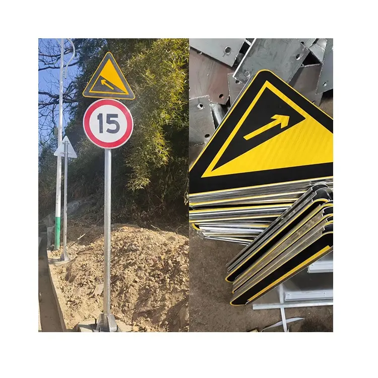 공장 알루미늄 맞춤형 도로 표지판 이탈리아, 아랍어 호주 도로 표지판 생산